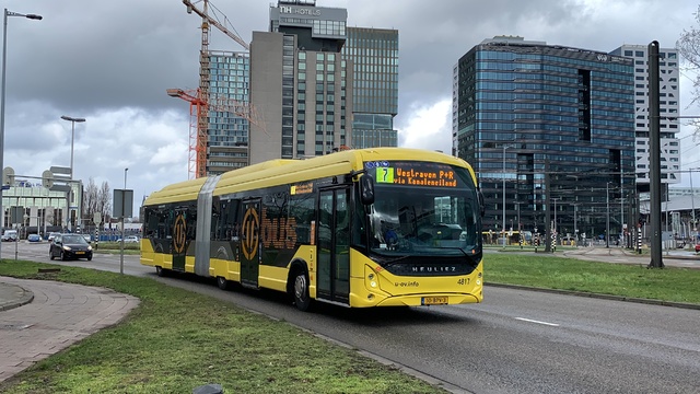 Foto van QBZ Heuliez GX437 ELEC 4817 Gelede bus door Stadsbus