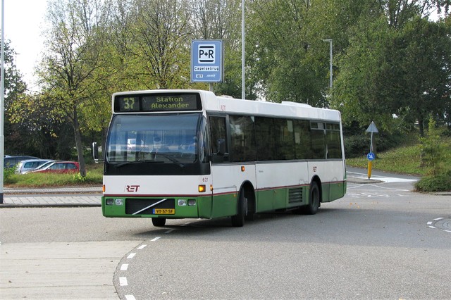 Foto van RET Berkhof Duvedec 621 Standaardbus door dmulder070