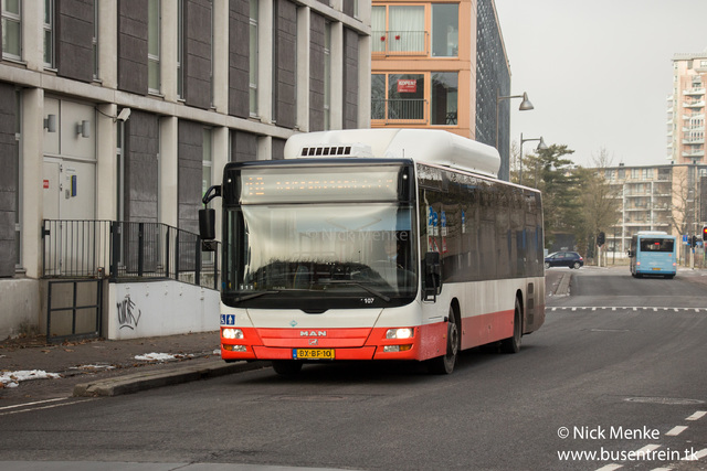 Foto van KEO MAN Lion's City CNG 9107 Standaardbus door Busentrein