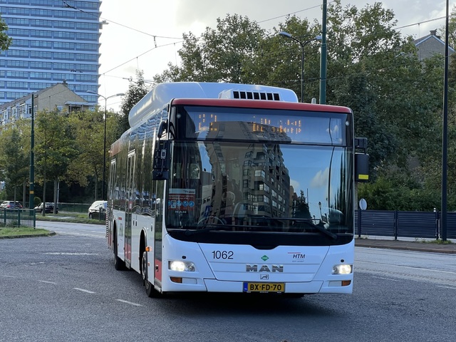Foto van HTM MAN Lion's City CNG 1062 Standaardbus door Stadsbus