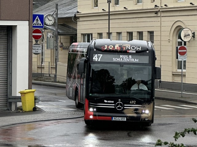 Foto van ASEAG Mercedes-Benz eCitaro G 492 Gelede bus door Ovzuidnederland