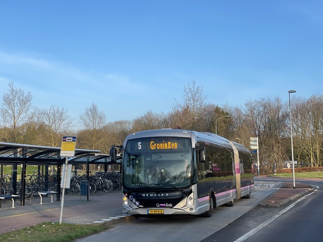 Foto van QBZ Heuliez GX437 ELEC 7430 Gelede bus door M48T