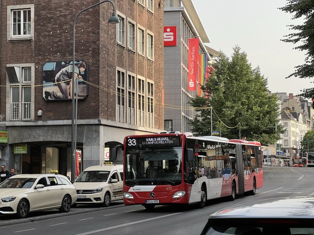 Foto van ASEAG Mercedes-Benz Citaro G 472 Gelede bus door Stadsbus