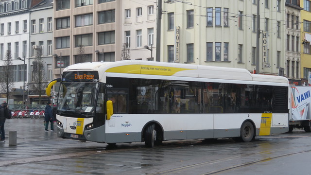 Foto van DeLijn VDL Citea SLF-120 Hybrid 5884 Standaardbus door TreinspotterUtrecht