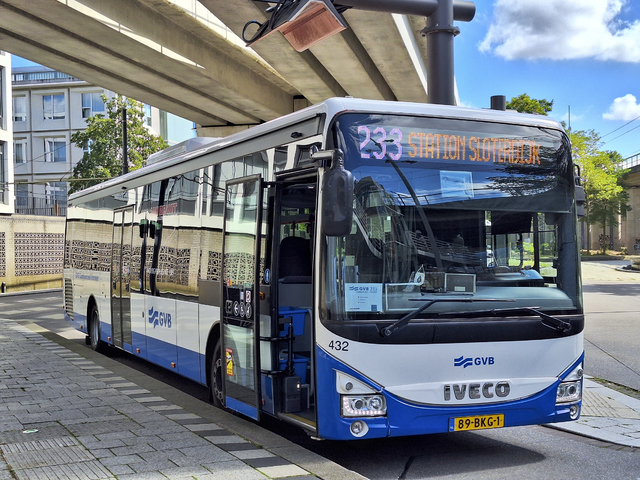 Foto van GVB Iveco Crossway LE (13mtr) 432 Standaardbus door_gemaakt CakiMedia
