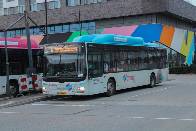 Foto van HER MAN Lion's City CNG 5336 Standaardbus door BusDordrecht2003