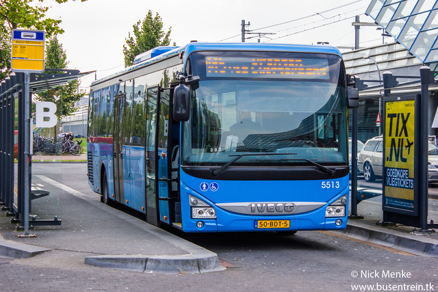 Foto van OVinIJ Iveco Crossway LE (12mtr) 5513 Standaardbus door Busentrein