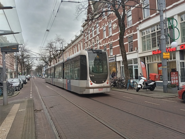 Foto van RET Rotterdamse Citadis 2152 Tram door Sneltram