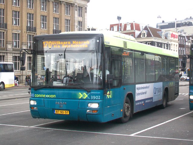 Foto van CXX MAN Lion's City T 3902 Standaardbus door wyke2207