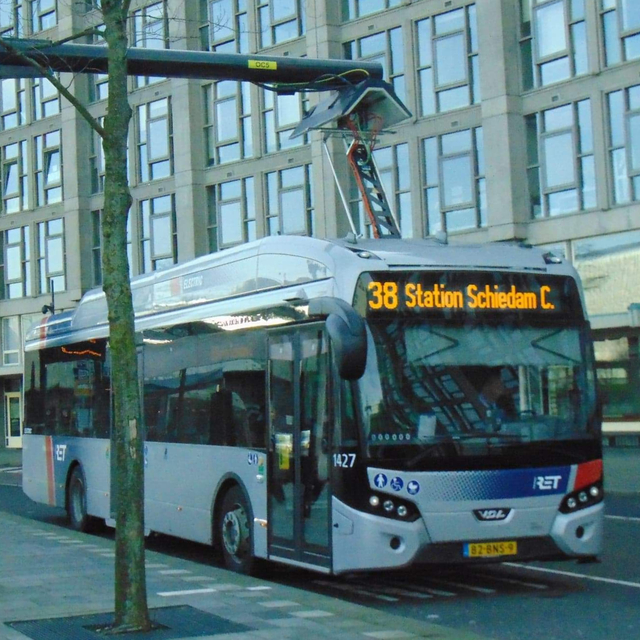 Foto van RET VDL Citea SLF-120 Electric 1427 Standaardbus door_gemaakt Treinenspotterlars2004