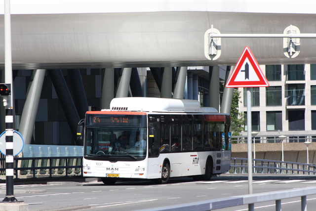 Foto van HTM MAN Lion's City CNG 1037 Standaardbus door_gemaakt Tramspoor