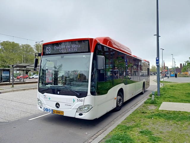 Foto van EBS Mercedes-Benz Citaro NGT Hybrid 5161 Standaardbus door Busliefhebber