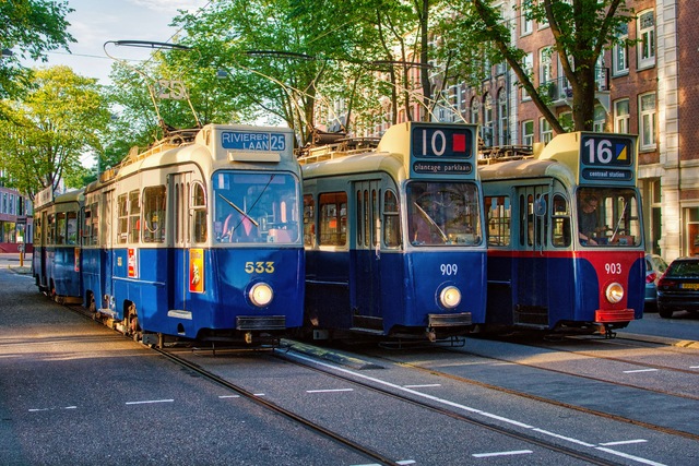Foto van EMTA Amsterdamse drieasser 909 Tram door_gemaakt Bartrock
