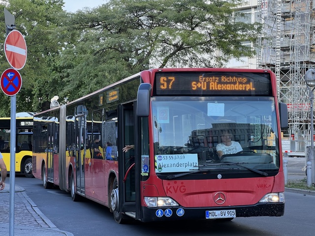 Foto van MBV Mercedes-Benz Citaro G 905 Gelede bus door_gemaakt Stadsbus