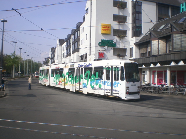 Foto van SWK Stadtbahnwagen M/N 8 840 Tram door_gemaakt Perzik
