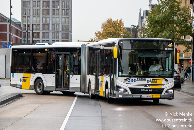Foto van DeLijn MAN Lion's City 18H 608060 Gelede bus door Busentrein