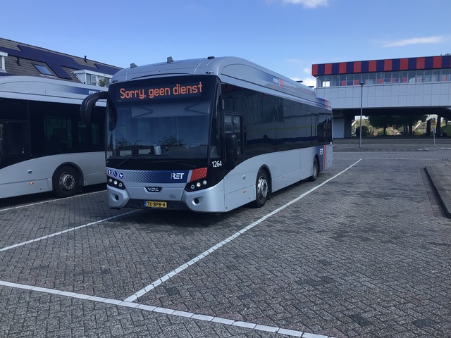 Foto van RET VDL Citea SLE-120 Hybrid 1264 Standaardbus door Marvin325