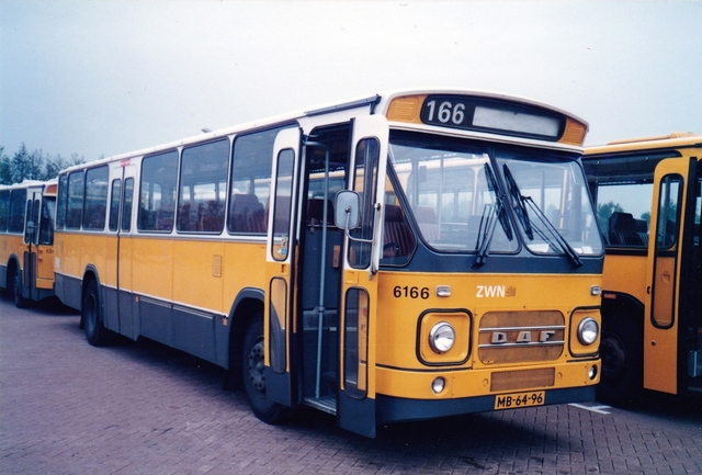 Foto van ZWN DAF MB200 6166 Standaardbus door wyke2207