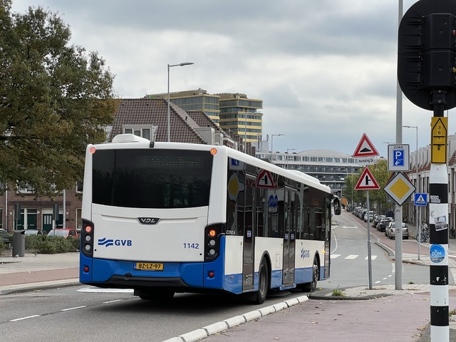 Foto van GVB VDL Citea SLF-120 1142 Standaardbus door_gemaakt Stadsbus