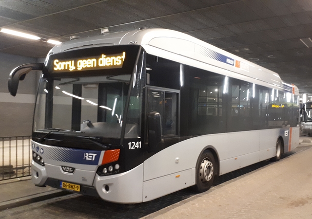 Foto van RET VDL Citea SLE-120 Hybrid 1241 Standaardbus door glenny82