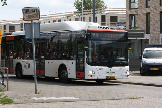 Foto van HTM MAN Lion's City CNG 1031 Standaardbus door Tramspoor