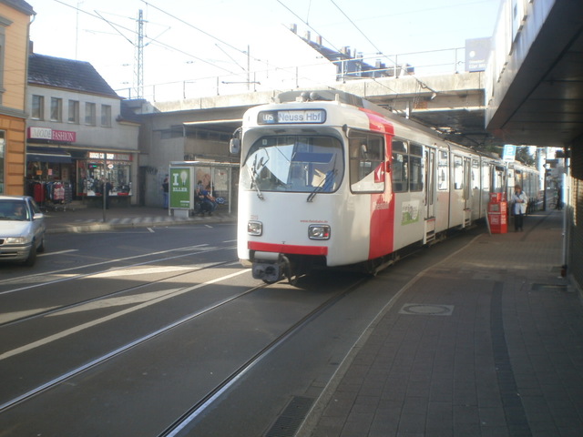Foto van Rheinbahn GT8S 3215 Tram door_gemaakt Perzik