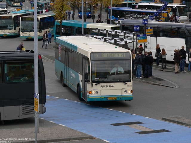 Foto van ARR Berkhof 2000NLF 5838 Standaardbus door tsov