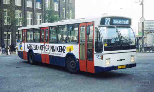 Foto van GVB DAF-Hainje CSA-II 352 Standaardbus door Jelmer