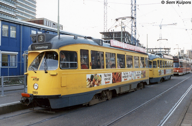 Foto van HTM Haagse PCC 1199 Tram door RW2014