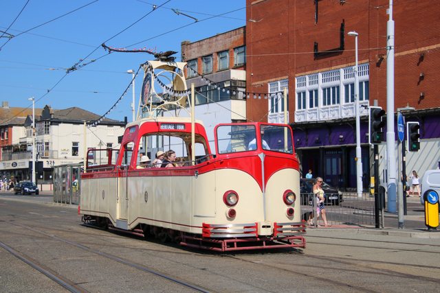 Foto van Blackpool Boat car 227 Tram door EWPhotography