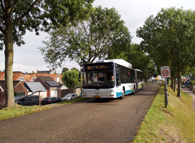 Foto van CXX MAN Lion's City G CNG 9273 Gelede bus door Sanderlubbers