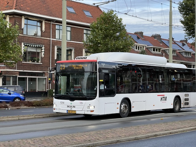 Foto van HTM MAN Lion's City CNG 1014 Standaardbus door_gemaakt Stadsbus