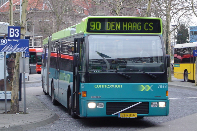 Foto van CXX Berkhof Duvedec G 7833 Gelede bus door wyke2207