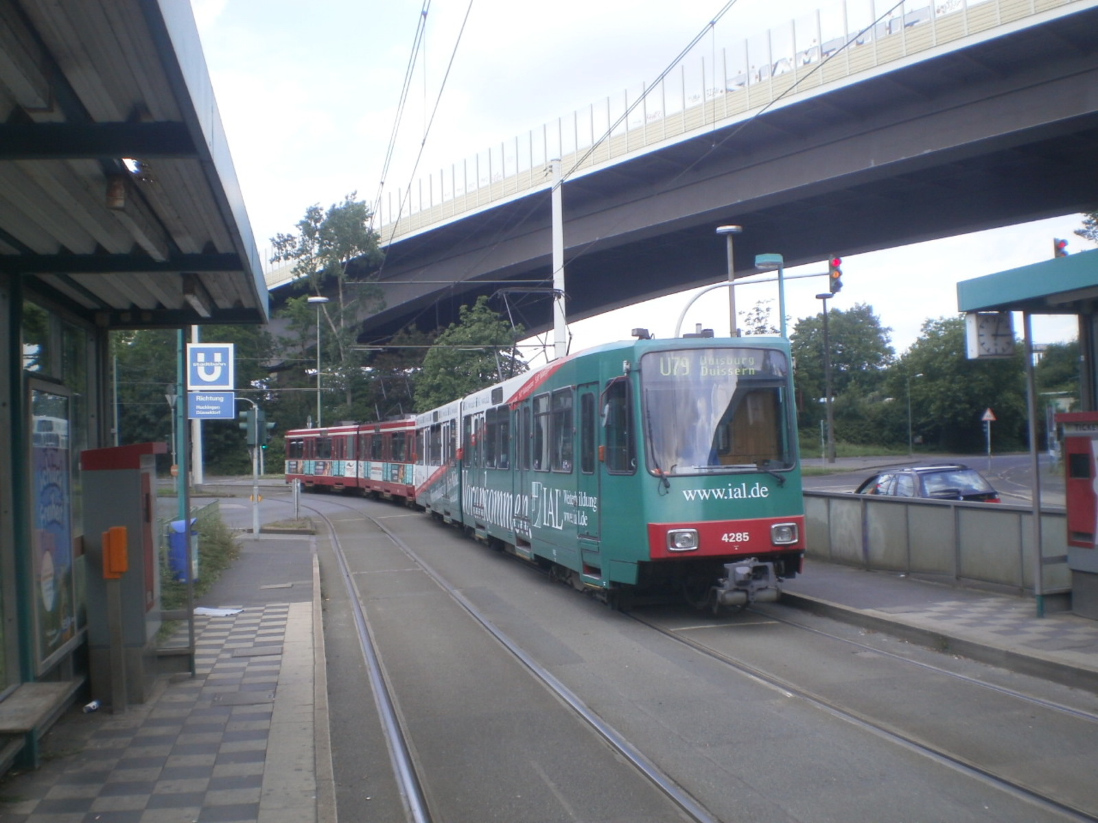Foto van Rheinbahn Stadtbahnwagen B 4285