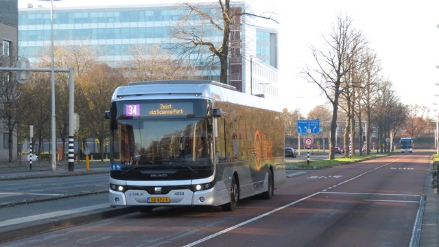 Foto van QBZ Ebusco 2.2 (12mtr) 4654 Standaardbus door TreinspotterUtrecht