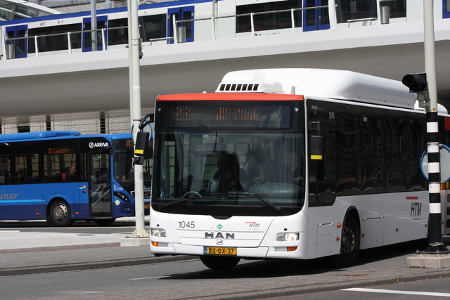 Foto van HTM MAN Lion's City CNG 1045 Standaardbus door Tramspoor