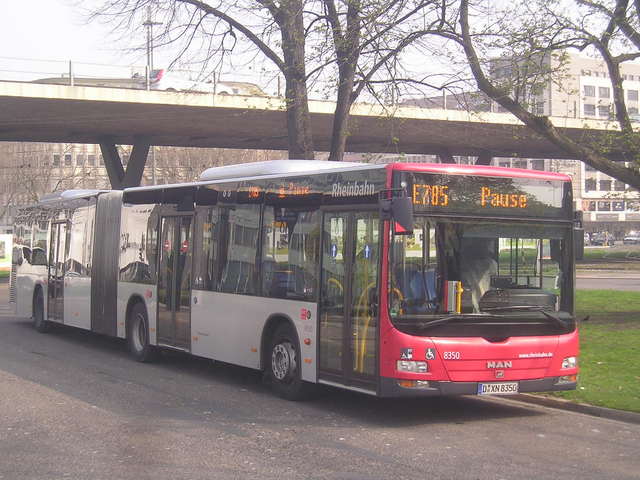 Foto van Rheinbahn MAN Lion's City G 8350 Gelede bus door_gemaakt Perzik