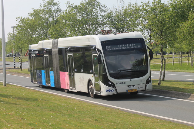 Foto van CXX VDL Citea SLFA-181 Electric 9709 Gelede bus door BusDordrecht2003