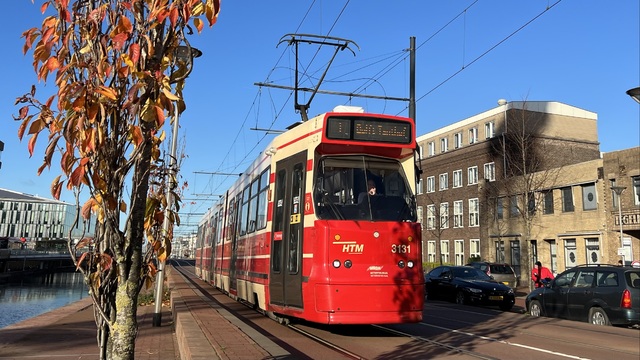 Foto van HTM GTL8 3131 Tram door Stadsbus