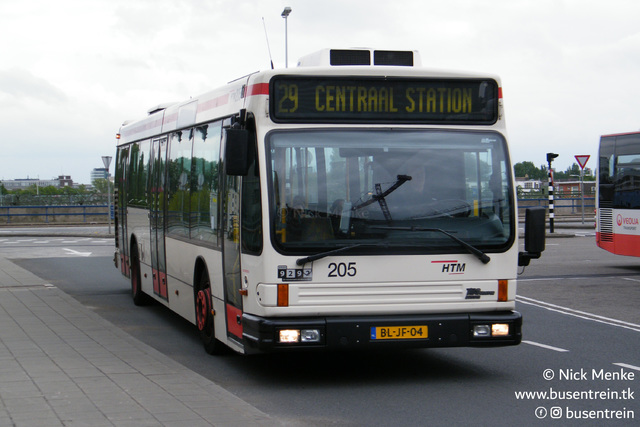 Foto van HTM Den Oudsten B96 205 Standaardbus door_gemaakt Busentrein