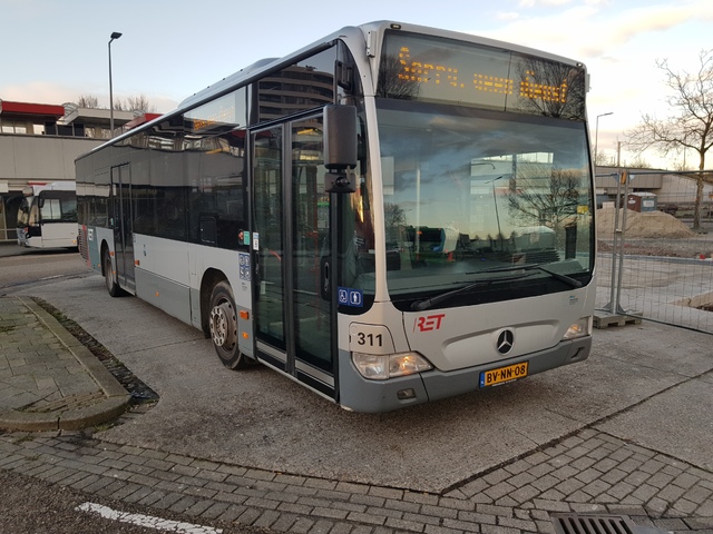 Foto van RET Mercedes-Benz Citaro 311 Standaardbus door treinspotter-Dordrecht-zuid