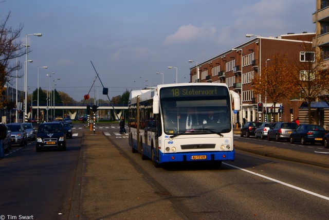 Foto van GVB Berkhof Jonckheer G 572 Gelede bus door tsov