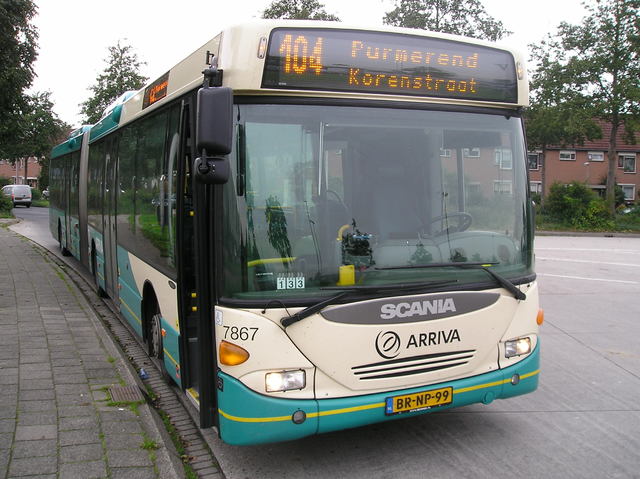 Foto van ARR Scania OmniLink G 7867 Gelede bus door LeoG