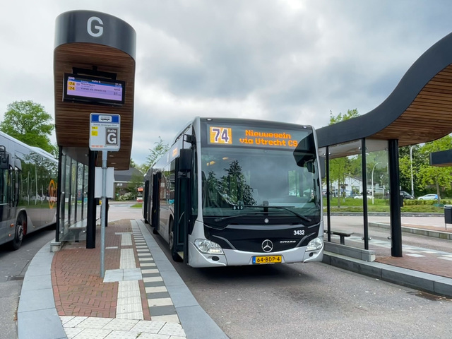 Foto van QBZ Mercedes-Benz Citaro G 3432 Gelede bus door TransportspotterAmsterdam