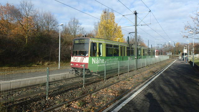Foto van DVG Stadtbahnwagen B 4706 Tram door_gemaakt Perzik