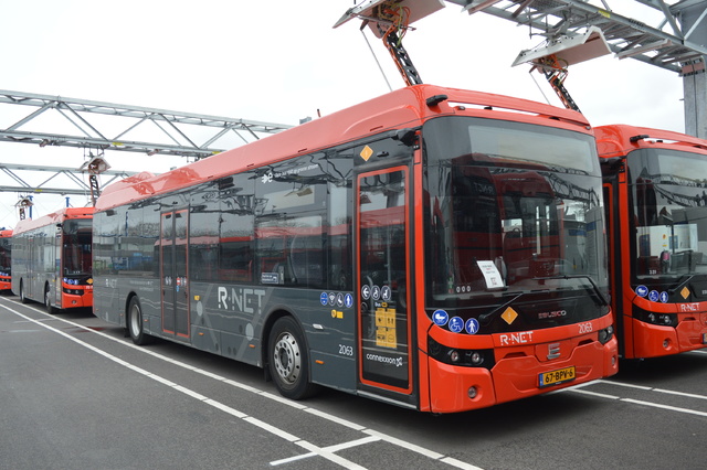 Foto van CXX Ebusco 2.2 (12mtr) 2063 Standaardbus door wyke2207