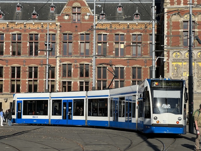 Foto van GVB Siemens Combino 2001 Tram door Stadsbus