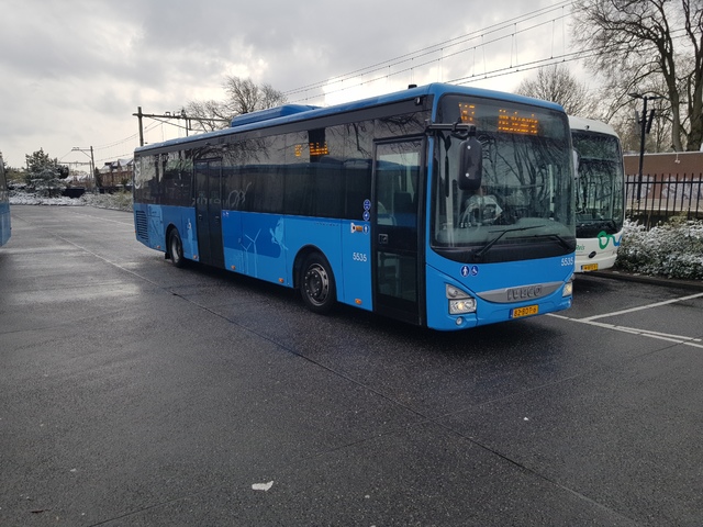 Foto van OVinIJ Iveco Crossway LE (12mtr) 5535 Standaardbus door treinspotter-Dordrecht-zuid
