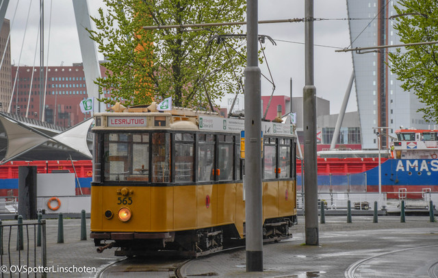 Foto van RoMeO Rotterdamse Vierasser 565 Tram door OVSpotterLinschoten