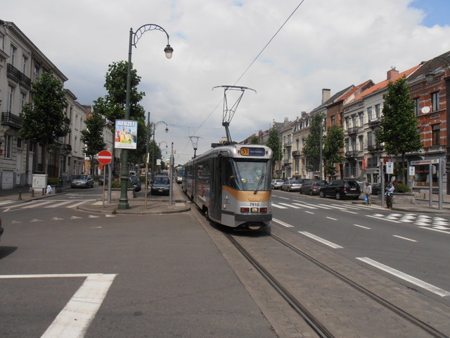 Foto van MIVB Brusselse PCC 7910 Tram door Perzik